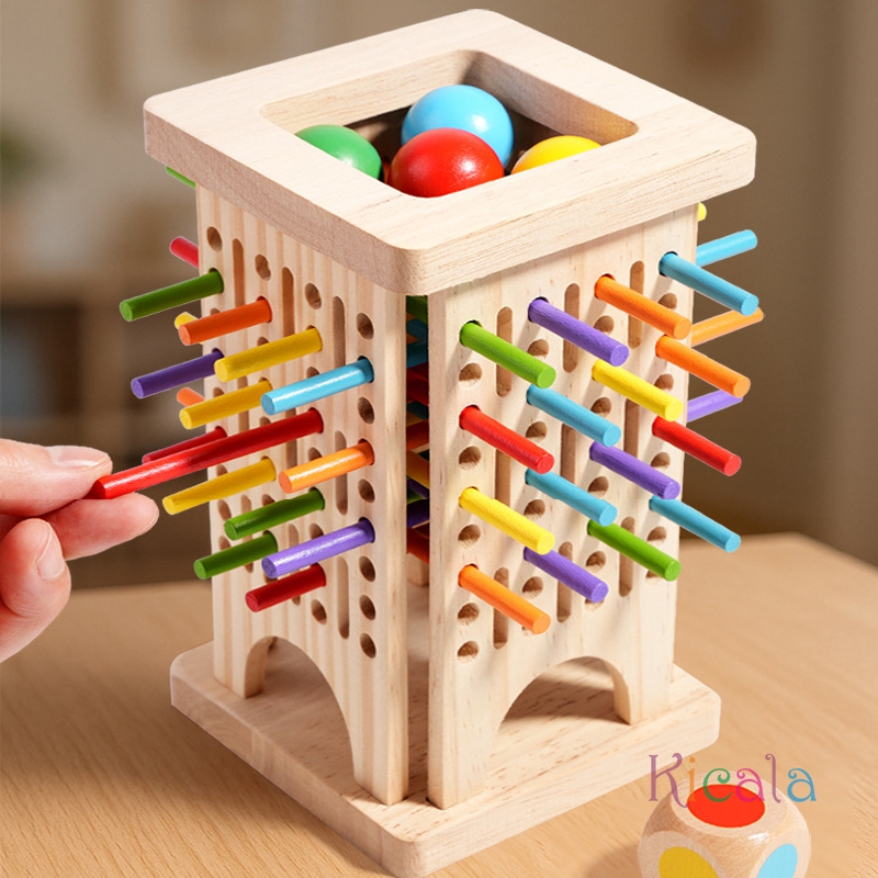 Montessori Game Wooden Board G - Dice Tower Wooden recensione e prezzo