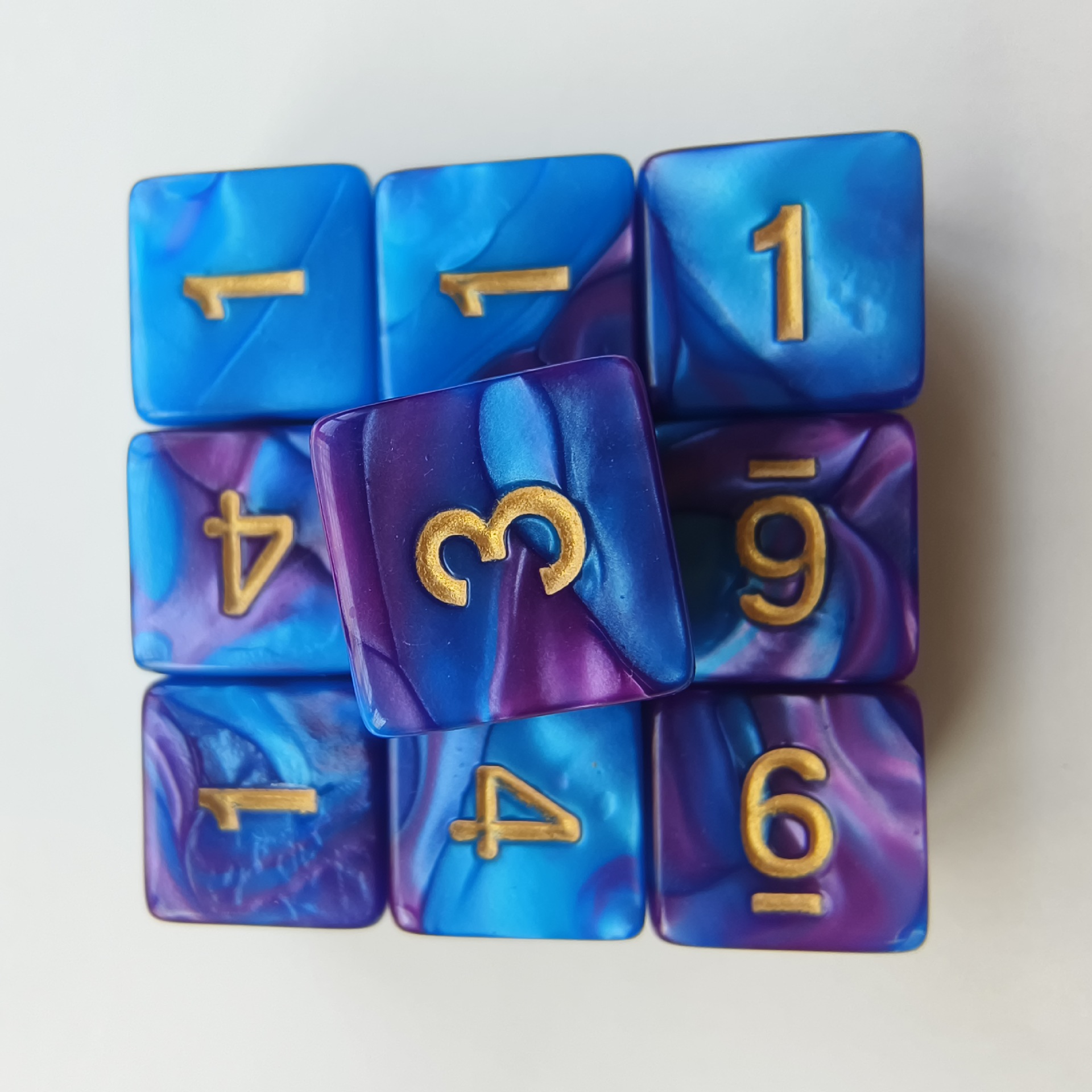 6 Sided Dice Set 10pcs/lot 16m - Board Game Digital recensione e prezzo