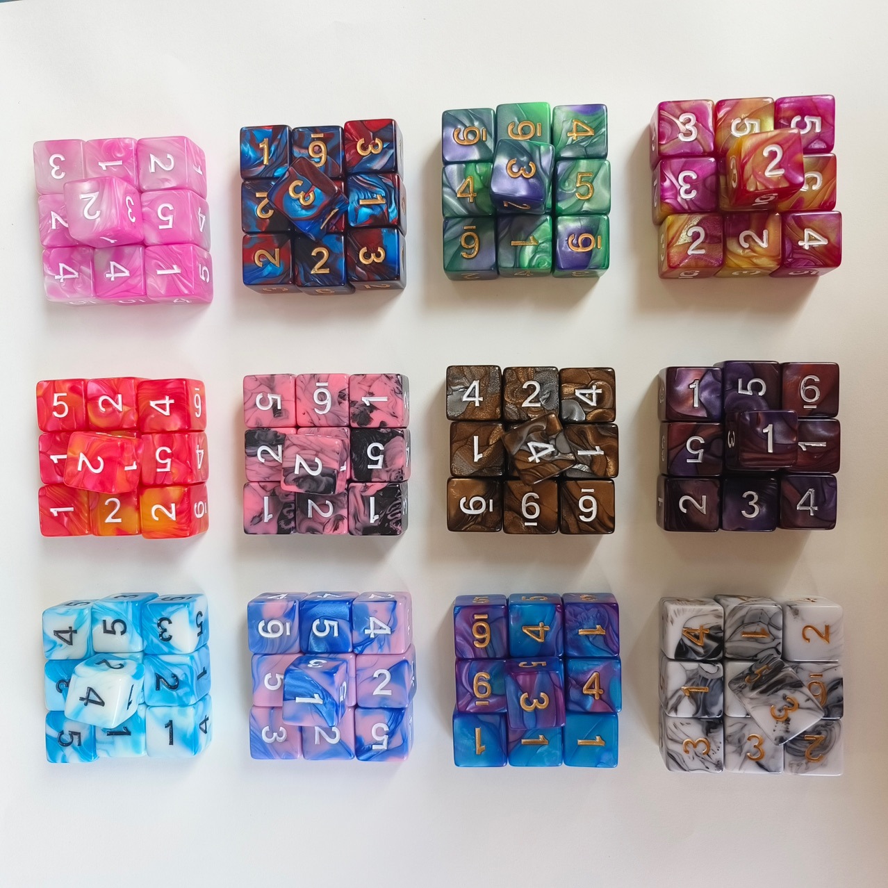 6 Sided Dice Set 10pcs/lot 16m - Board Game Digital recensione e prezzo