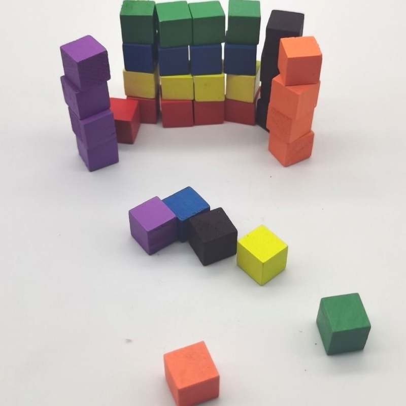 100Pcs/lots 10mm Wood Cubes Co - Dice Tower Wooden recensione e prezzo