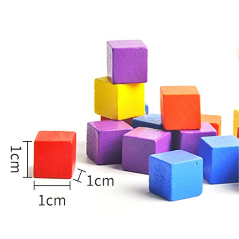 100Pcs/lots 10mm Wood Cubes Co - Dice Tower Wooden recensione e prezzo