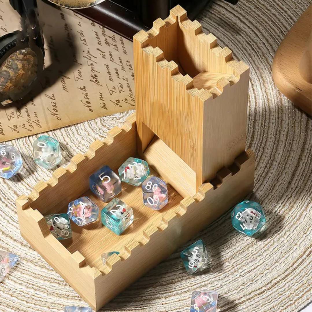Wooden Dice Tower Folding Stor - Dice Tower Wooden recensione e prezzo
