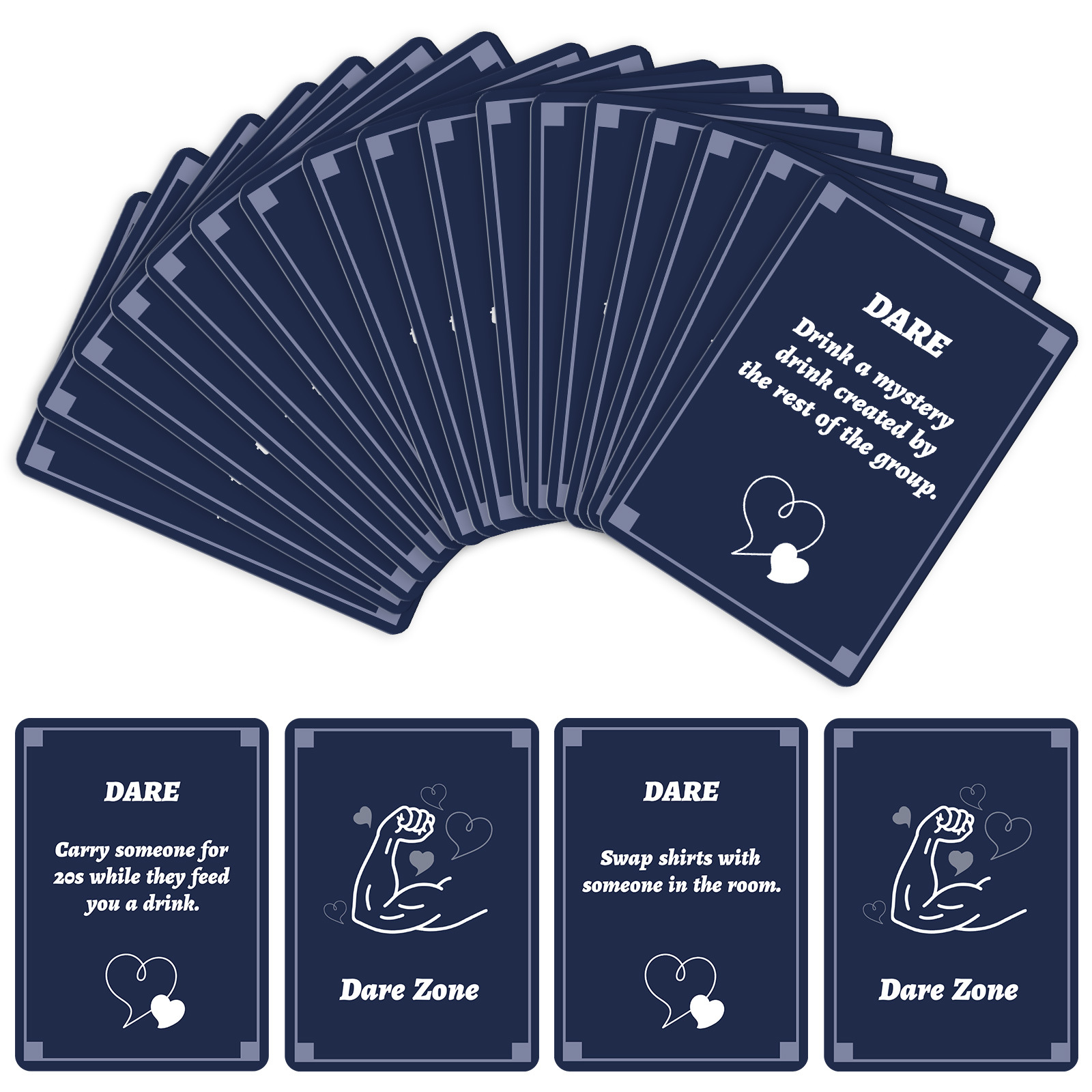 50Pcs Party Game Cards for Adu - Board Game Quiz recensione e prezzo