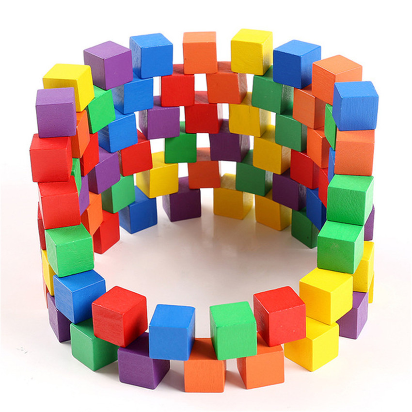 30Pcs/lot 2X2CM Wooden Colorfu - Dice Tower Wooden recensione e prezzo