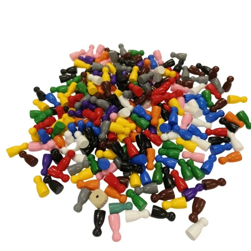100 Pcs Colorful Wooden Chess  - Board Game Quiz recensione e prezzo
