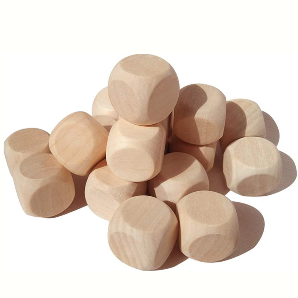 10 Pcs Blank Wooden Dice Unfin - Dice Tower Wooden recensione e prezzo
