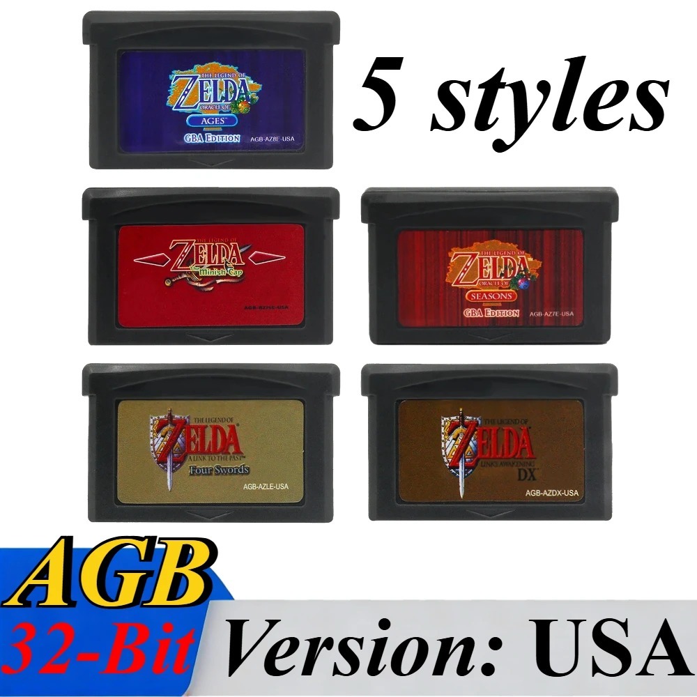 New GBA Game Card with 32-bit  - Board Game Zelda recensione e prezzo