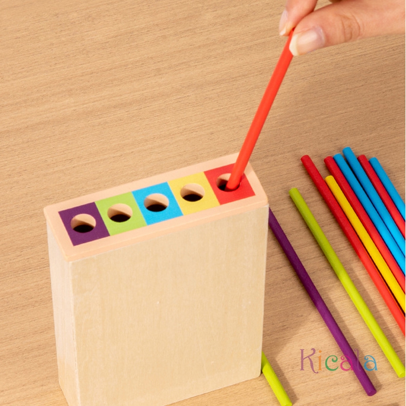 Montessori Game Wooden Stick T - Dice Tower Wooden recensione e prezzo