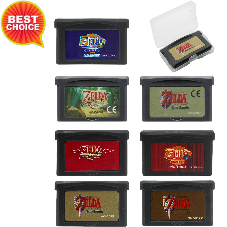 32 Bit Video GBA Game Cartridg - Board Game Zelda recensione e prezzo
