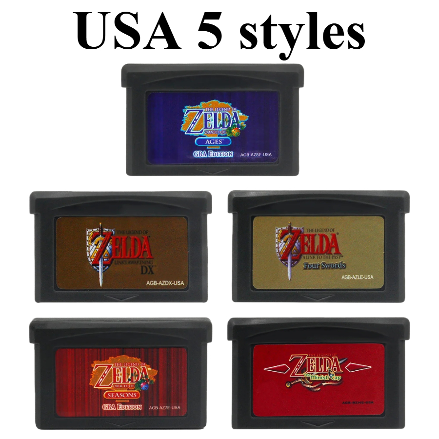 32 Bit Video GBA Game Cartridg - Board Game Zelda recensione e prezzo