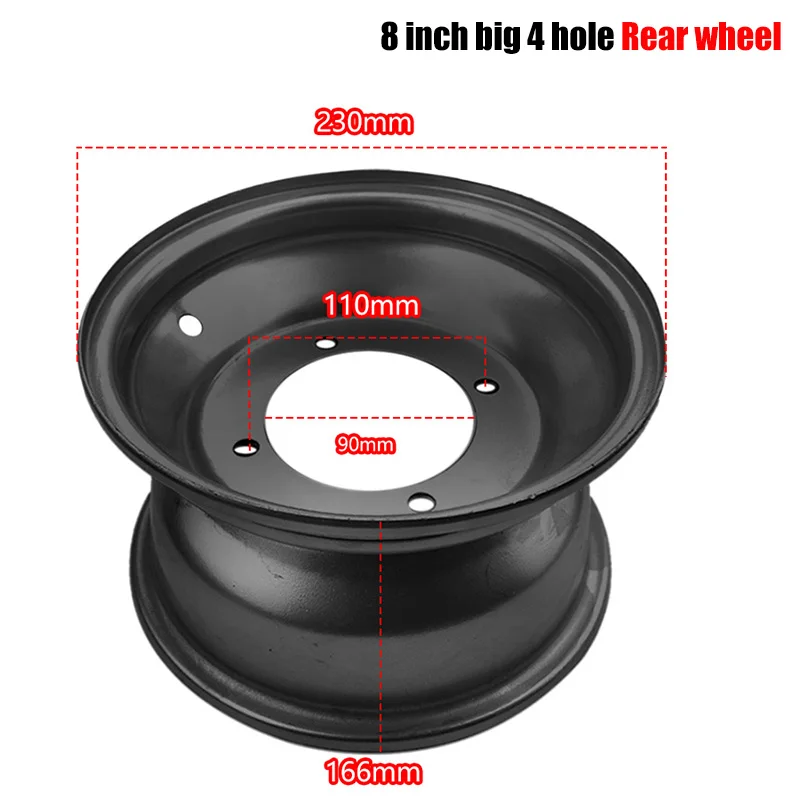 ATV 8 Inch 4/3 Hole Front Rear - Board Game Go recensione e prezzo