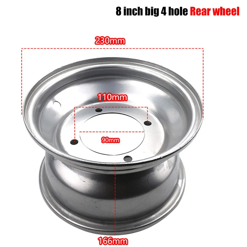 ATV 8 Inch 4/3 Hole Front Rear - Board Game Go recensione e prezzo