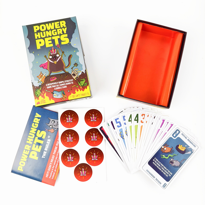 Power Hungry Pets Card Game Bo - Board Game Quiz recensione e prezzo