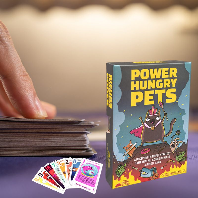 Power Hungry Pets Card Game Bo - Board Game Quiz recensione e prezzo
