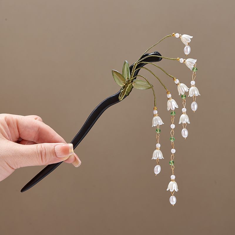 Wooden Flower Hairpin Vintage  - Board Game Go recensione e prezzo