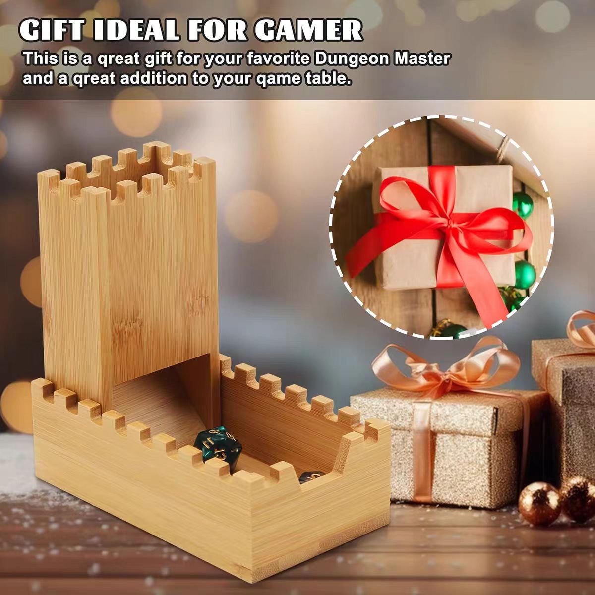 Foldable Wooden Dice Tower Dic - Dice Tower Wooden recensione e prezzo