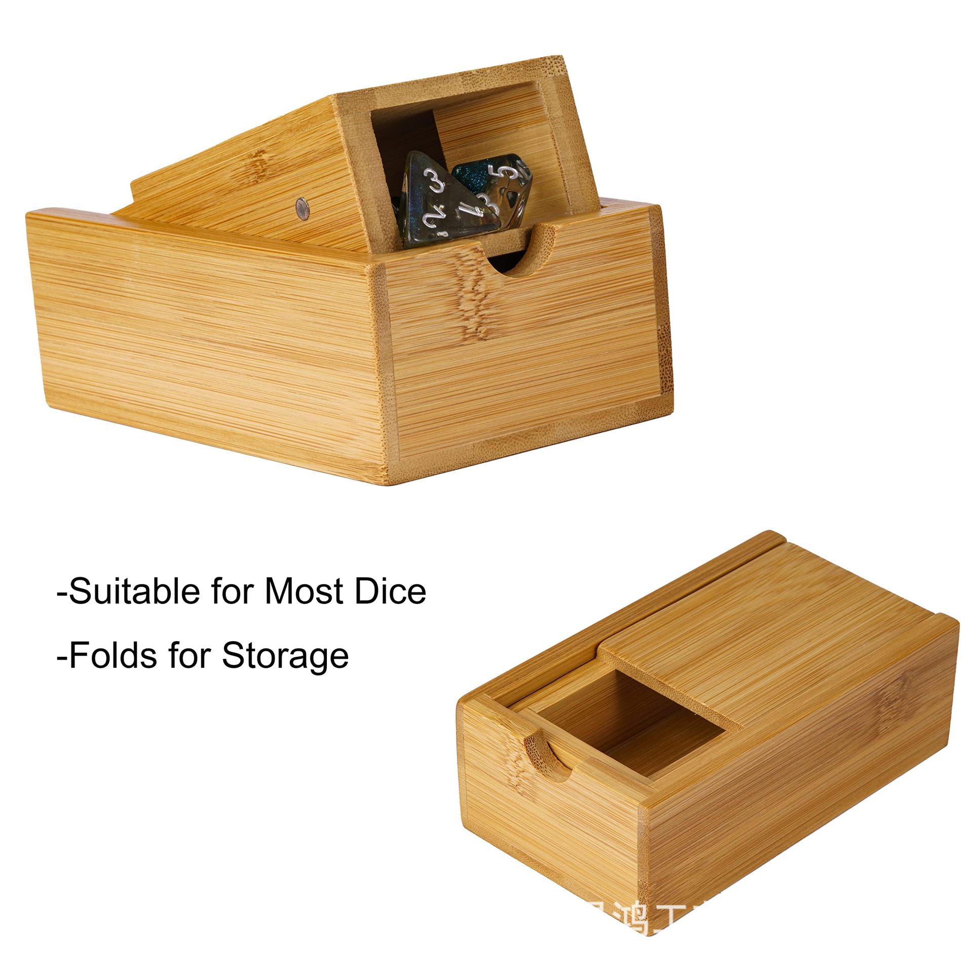 Foldable Wooden Dice Tower Dic - Dice Tower Wooden recensione e prezzo