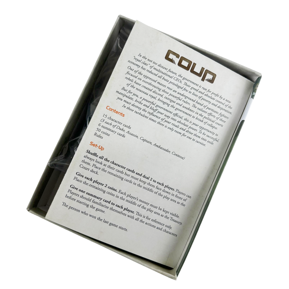 Boards and Cards | Coup | Card - Board Game Risk recensione e prezzo