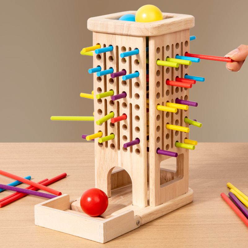 Wooden Stick Tower Toy With St - Dice Tower Wooden recensione e prezzo