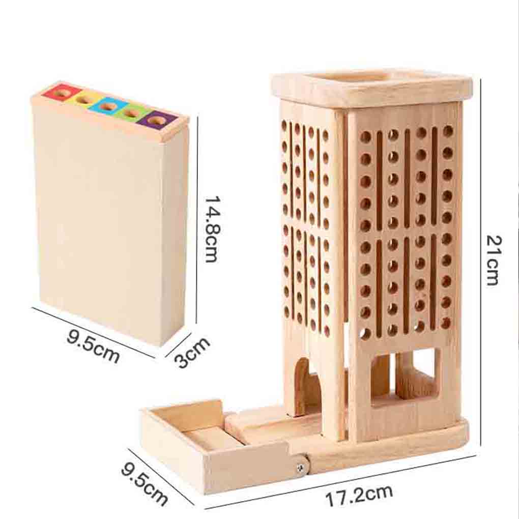 Wooden Stick Tower Toy With St - Dice Tower Wooden recensione e prezzo