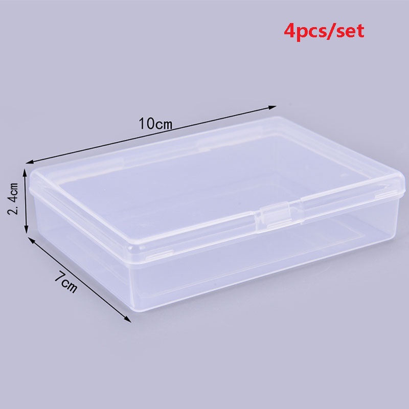 4PCS 10*7*2.4cm Transparent pl - Board Game With Chips recensione e prezzo