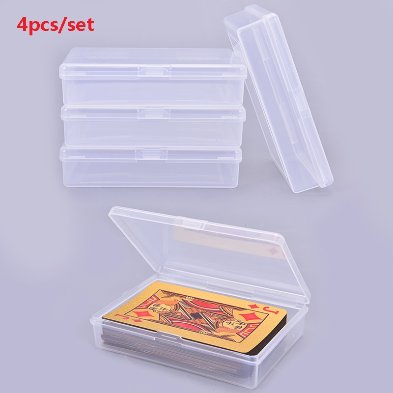 4PCS 10*7*2.4cm Transparent pl - Board Game With Chips recensione e prezzo