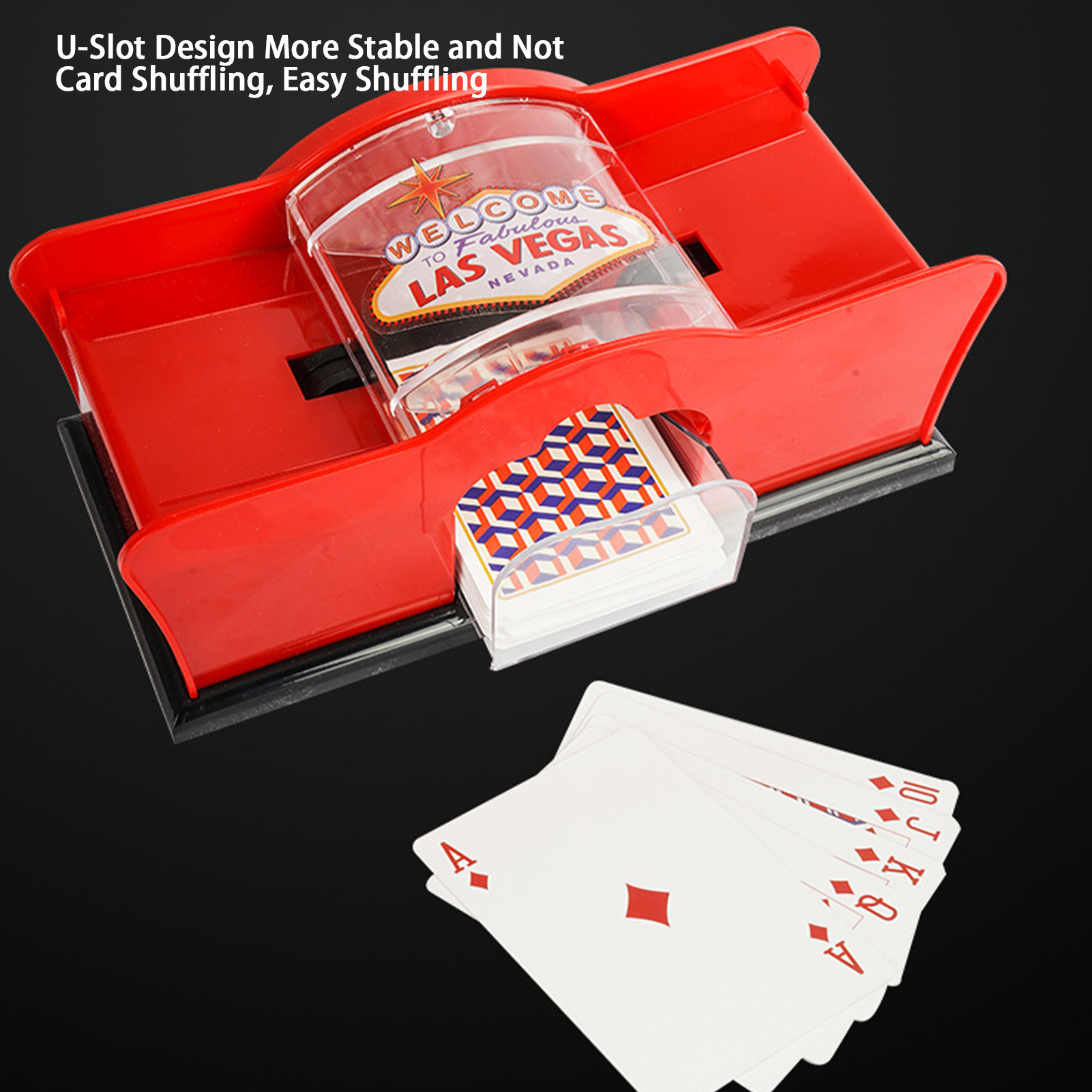 Manual Poker Card Shuffler Shu - Board Game With Chips recensione e prezzo
