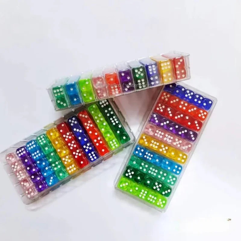 100 Pieces Colored Dices 14mm  - Board Game Digital recensione e prezzo
