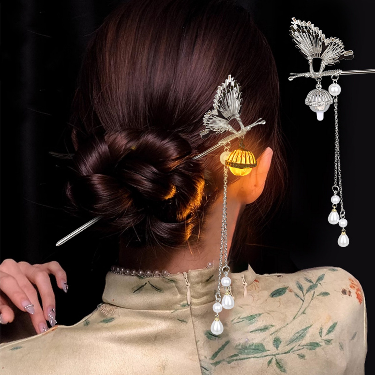 Luminous Flower Hairpin For Wo - Board Game Go recensione e prezzo