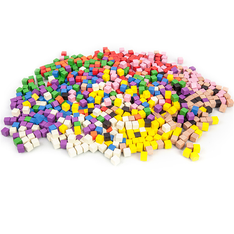 100Pcs/lots 14colors 10mm Cube - Dice Tower Wooden recensione e prezzo