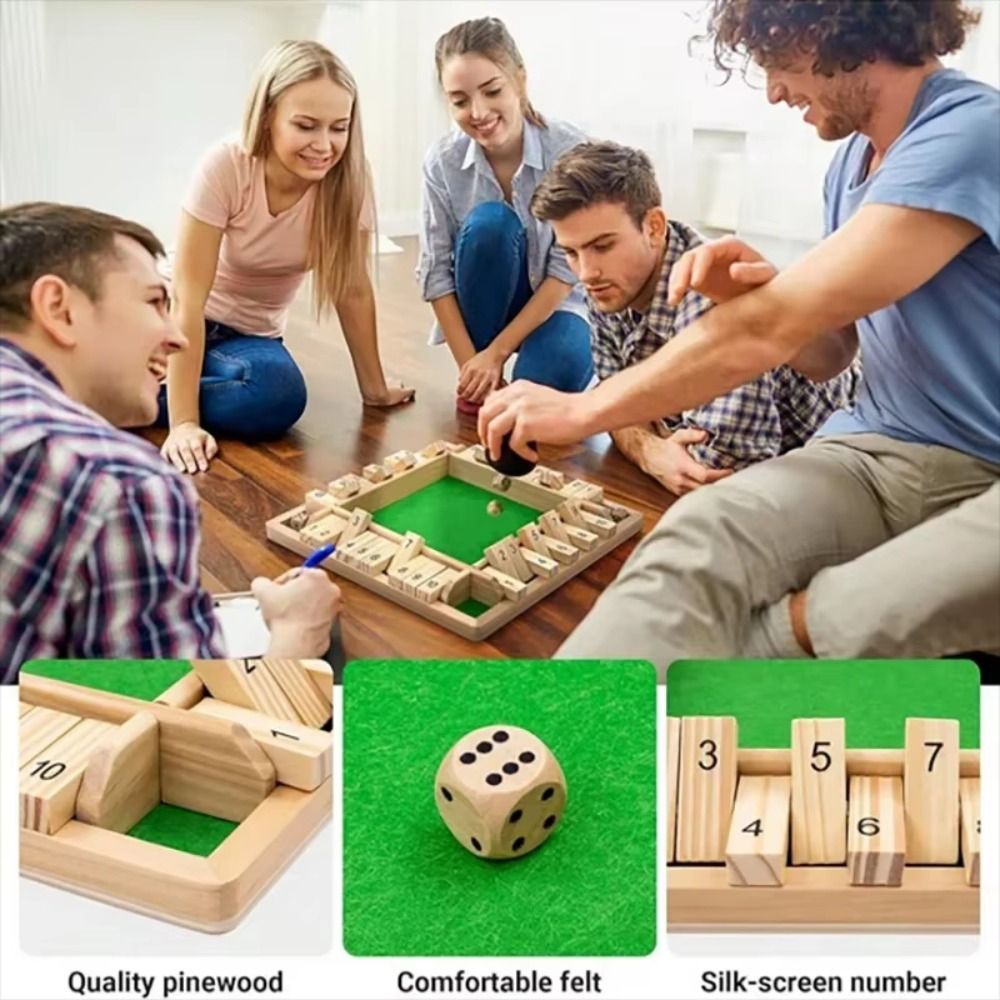 Shut The Box Table Board Game  - Board Game Digital recensione e prezzo