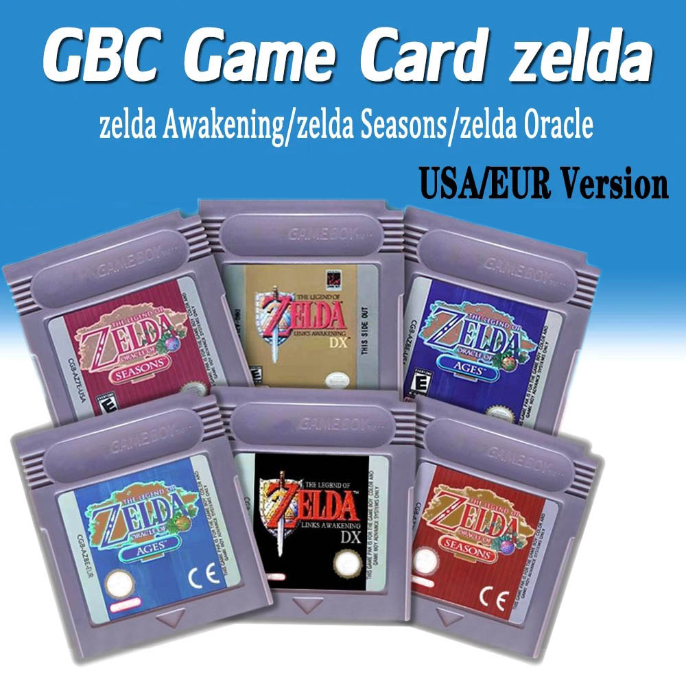 GBC Game Card The Legend of Ze - Board Game Zelda recensione e prezzo