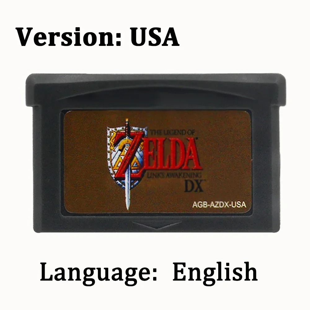 Classic GBA Game Card with 32- - Board Game Zelda recensione e prezzo