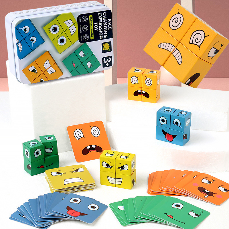 Kids Face Change Expression Pu - Dice Tower Wooden recensione e prezzo