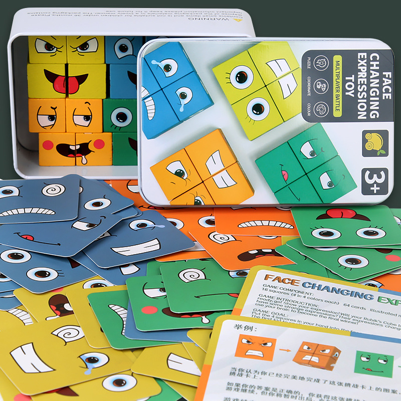 Kids Face Change Expression Pu - Dice Tower Wooden recensione e prezzo
