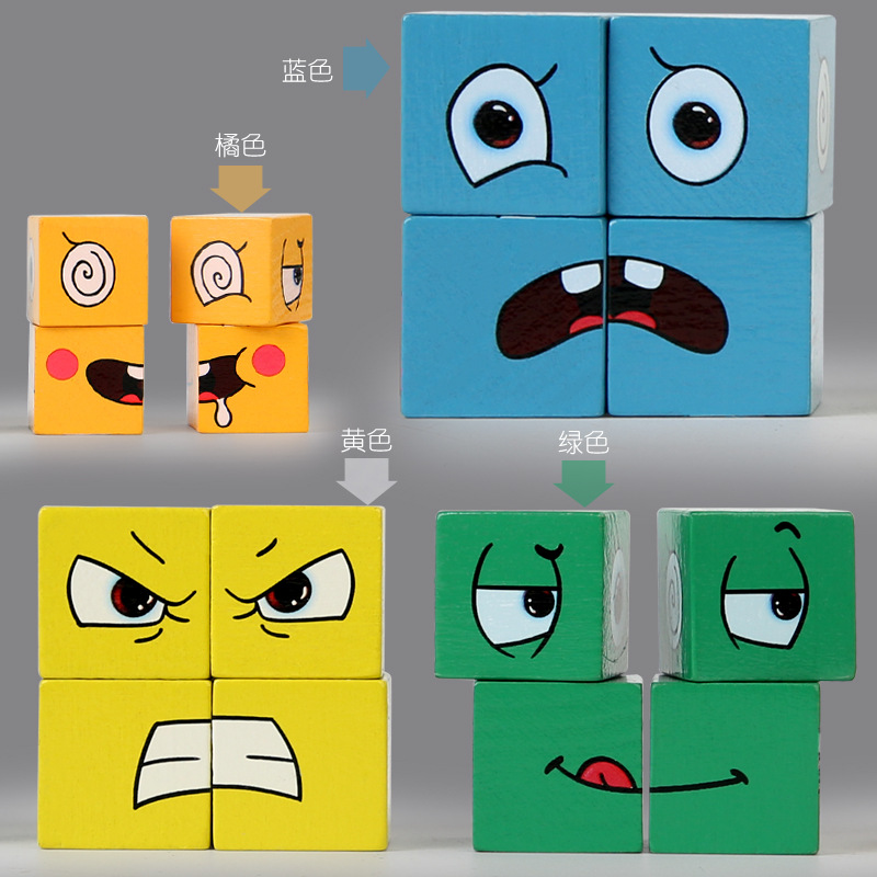 Kids Face Change Expression Pu - Dice Tower Wooden recensione e prezzo