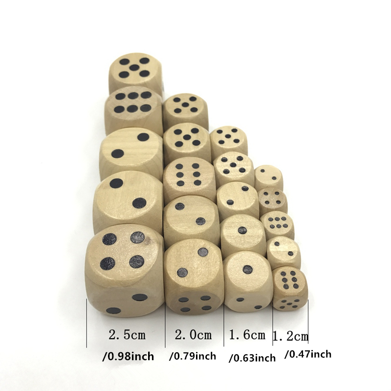 10 pcs pack games 12/16/20/25m - Dice Tower Wooden recensione e prezzo