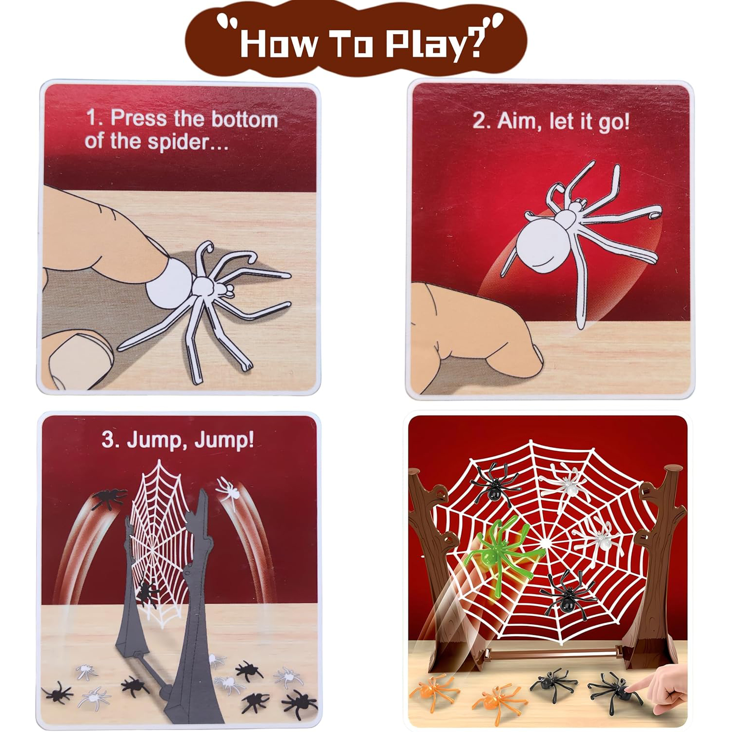 Bouncing Spider Game, Spider W - Board Game Web recensione e prezzo