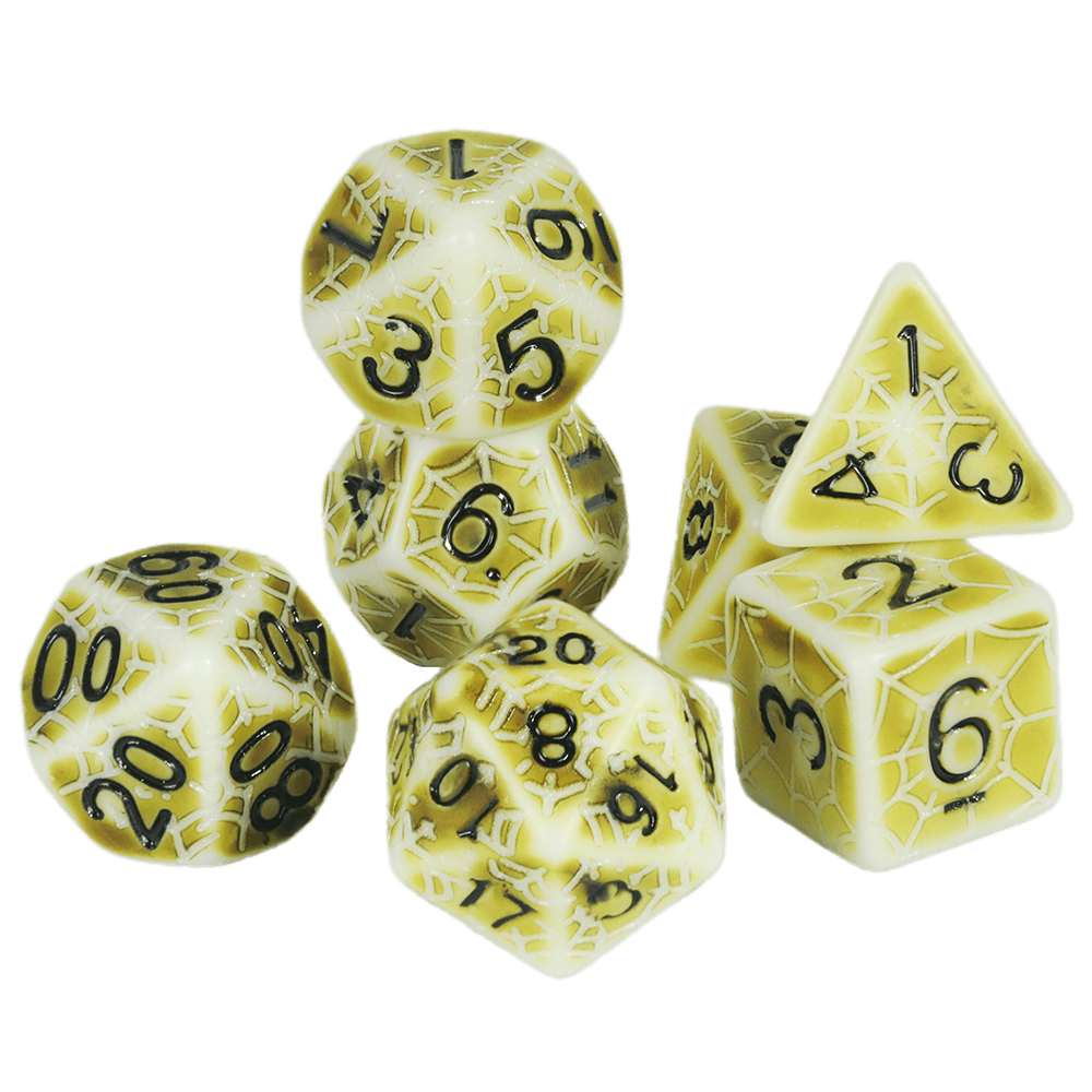 Retro Polyhedral Dice DND Game - Board Game Web recensione e prezzo